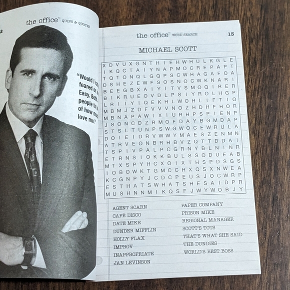 The Office Word Search With Quips & Quotes  Books, Volume 1 & Volume 2, Bundle - Picture 8 of 9